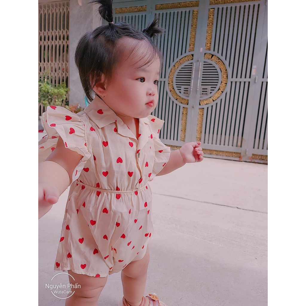 𝗧𝗮̣̆𝗻𝗴 𝘁𝘂𝗿𝗯𝗮𝗻 Size 4-12kg, vải đũi lạnh mềm và mát rượi, Body cho bé gái hàng thiết kế xịn đẹp