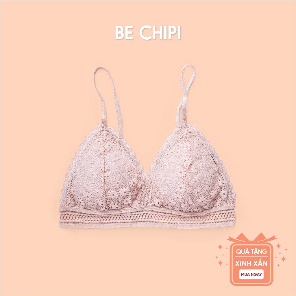 Áo Lót Không Gọng Có Ren Hoạ Tiết By Bechipi – AL0944 | BigBuy360 - bigbuy360.vn