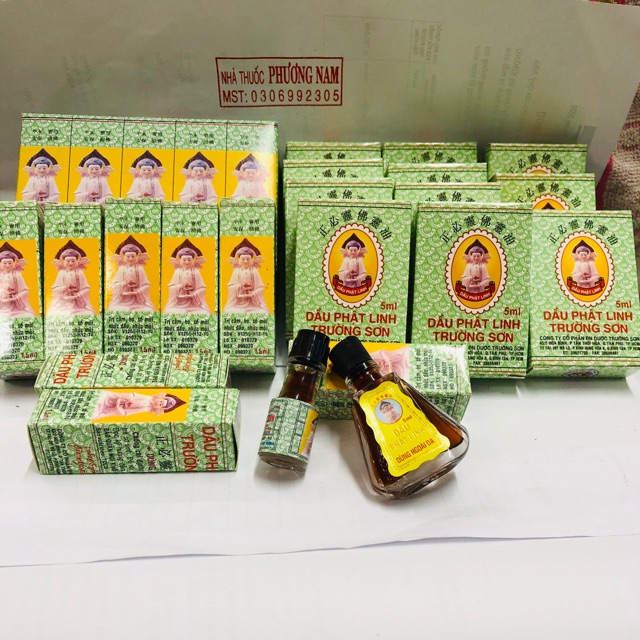 Dầu PHẬT LINH trường sơn-chai( 1,5ml và 5ml)