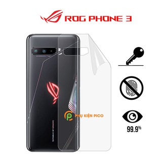 Dán lưng Rog Phone 3 PPF cao cấp dẻo trong suốt full mặt lưng Rogphone 3