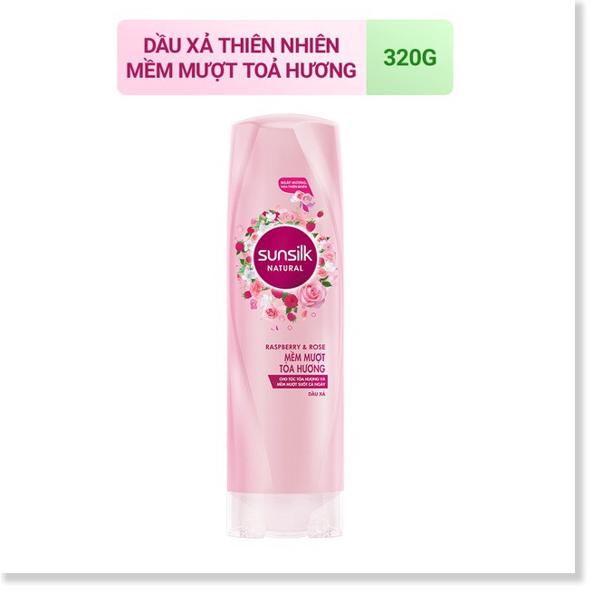 [Mã chiết khấu giảm giá sỉ mỹ phẩm chính hãng] Dầu xả Sunsilk thiên nhiên 320gr