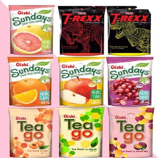 NƯỚC TRÁI CÂY OISHI ( THÙNG 10 TÚI)