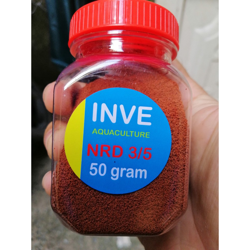 Cám Thái INVE NRD 2/4 , 3/5 và 5/8 trọng lượng 1 hộp 50 gram, VUI LÒNG XEM CHI TIẾT PHẦN MÔ TẢ