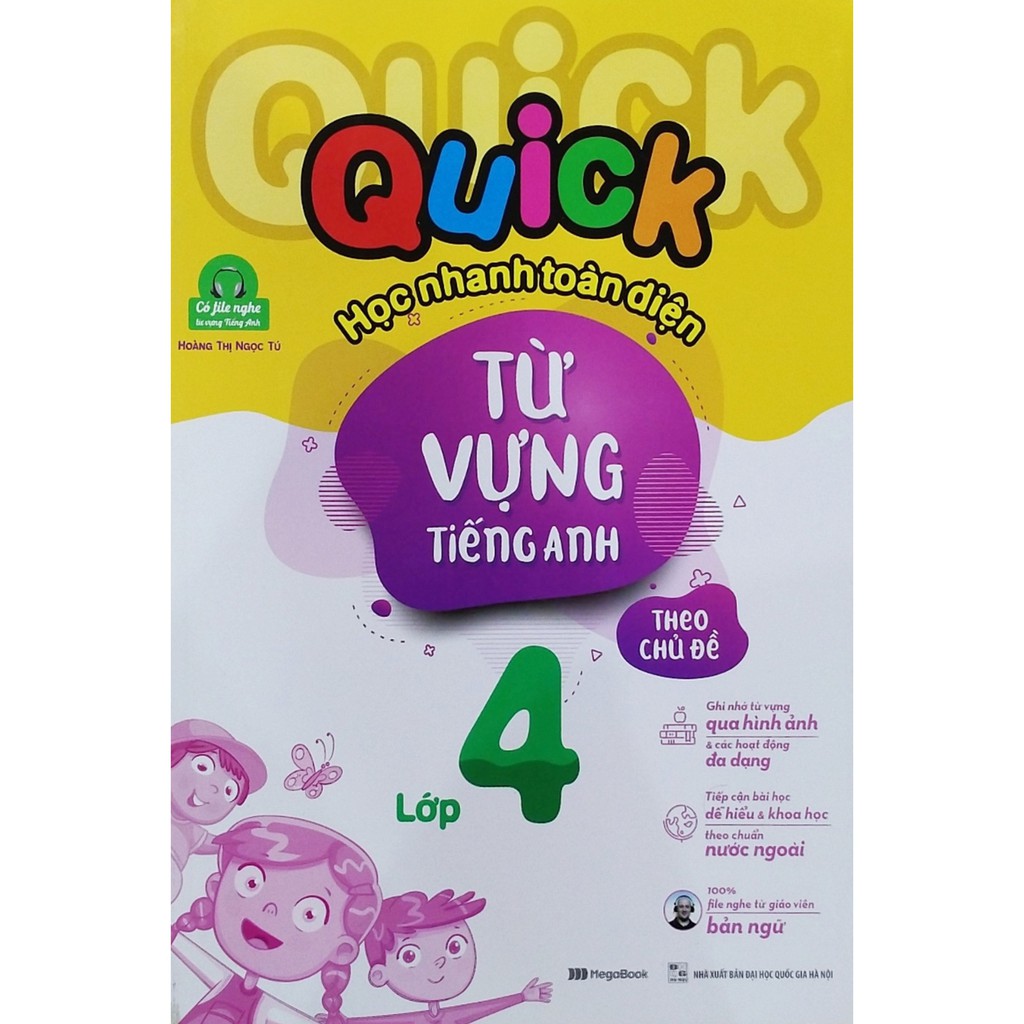 Sách - Quick học nhanh toàn diện từ vựng tiếng anh theo chủ đề