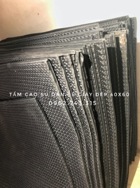 Tấm cao su dán đế giày