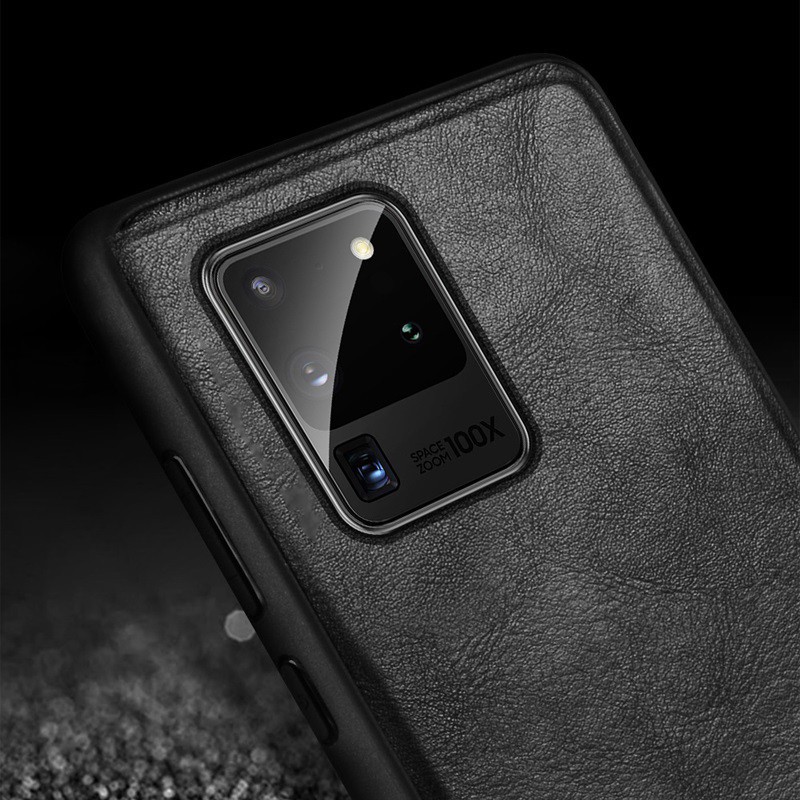Ốp lưng Sulada da cho Samsung Galaxy S21/S20 Ultra/S21/S20/S10/S9 Plus/S21/S20/S10/S9