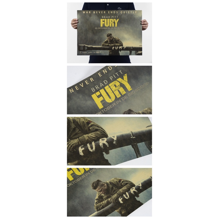 Tranh Cuộn Treo Tường Trang Trí Hình Nhân Vật Hoạt Hình 51x36cm H0516