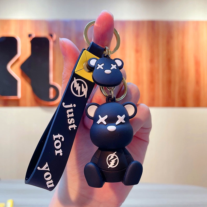 Móc Khóa Hình Gấu Bông Hoạt Hình Dễ Thương