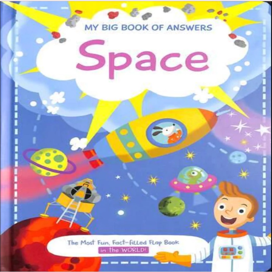 Sách - Anh: My Big Book Of Answers Space