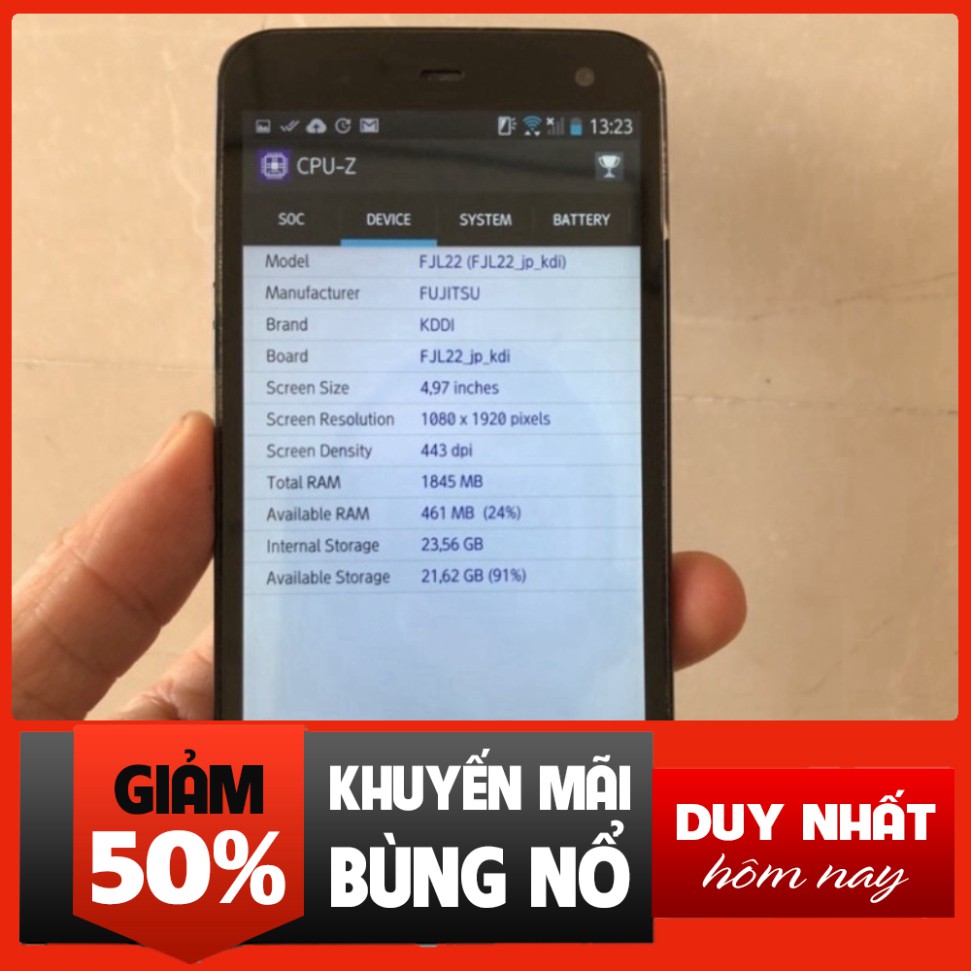 BUNG NO 90% điện thoại nội địa Nhật Fujitsu FJL22 xem youtube chơi game giá rẻ BUNG NO 90%