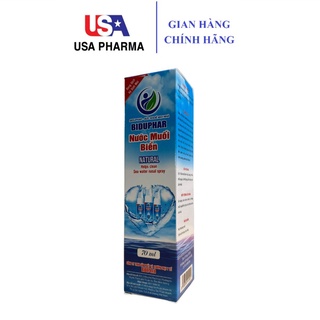 Xịt Mũi Muối Biển Biduphar Chai 70ml