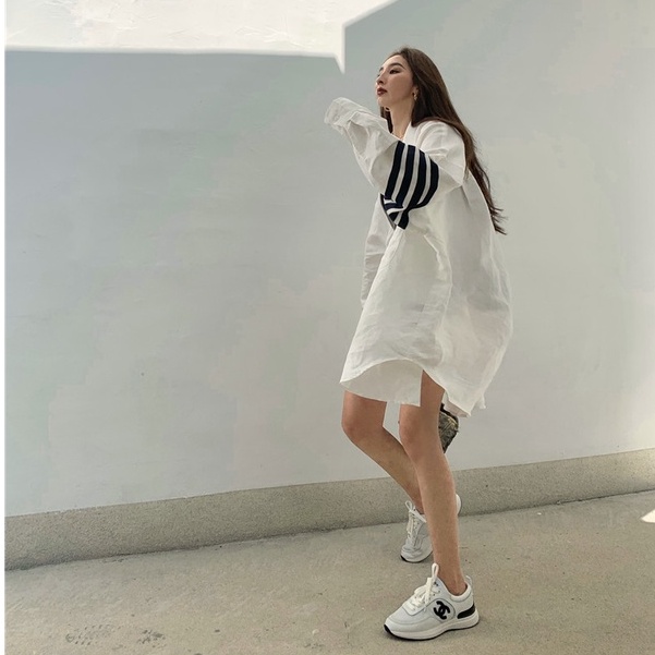 Áo Hai Dây / Quần Đùi / Áo Sơ Mi Thể Thao Dáng Rộng Thời Trang Cá Tính Cho Nữ | BigBuy360 - bigbuy360.vn