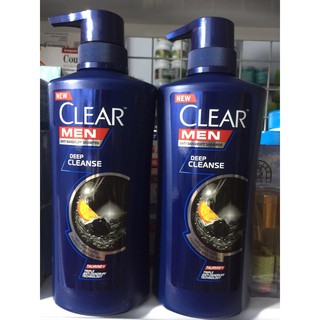 Dầu gội clear men than bùn thái lan deep cleanse 425ml