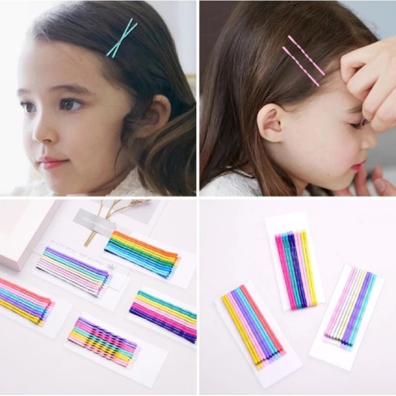 set 10 kẹp tăm nhiều màu xinh xắn