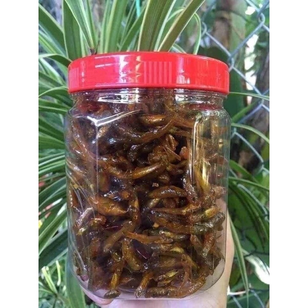 cá bống sông trà rim hũ 500g - bao ngon - Đặc sản Quảng Ngãi