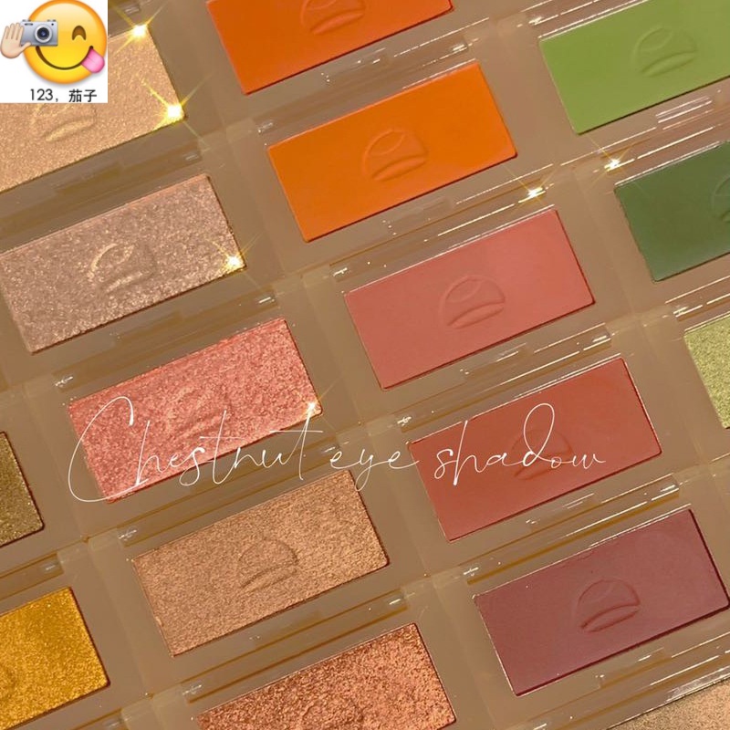 Phấn má hồng Xiyuan Xiyuan tông màu đất trang điểm không bay phấn
