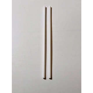 100 ống hút trắng phi 6 dai dày