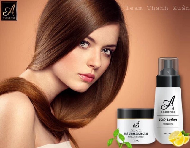 Combo Ủ tóc trà xanh + Tinh dầu bưởi Ácosmetics💕Phục hồi tóc hư tổn, giảm rụng tóc, trị hói💕Tặng Kèm quà | BigBuy360 - bigbuy360.vn