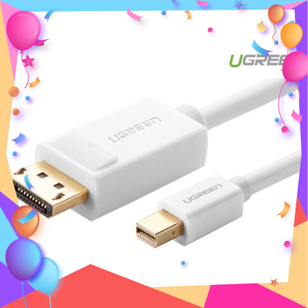 Cáp chuyển đổi Mini DisplayPort to Displayport dài 1,5M Ugreen 10476 - Hàng Chính Hãng