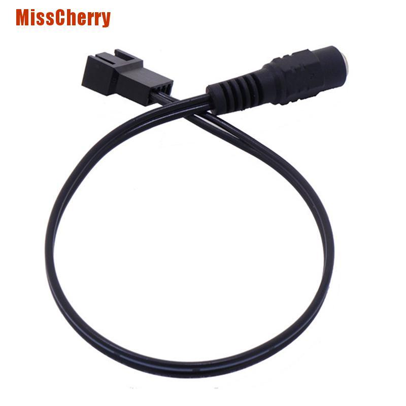 Cáp chuyển đổi quạt tản nhiệt DC 5521 sang 4pin PWM 12V dành cho máy tính