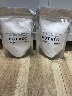 Bột béo dùng làm mồi câu cá