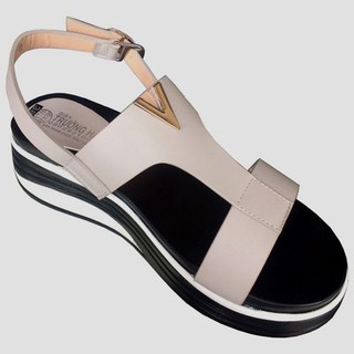 Giày quai hậu nữ 🎁FREESHIP🎁 Giảm 10K khi nhập mã [GIAYNU01] Giày sandal nữ đế xuồng Trường Hải
