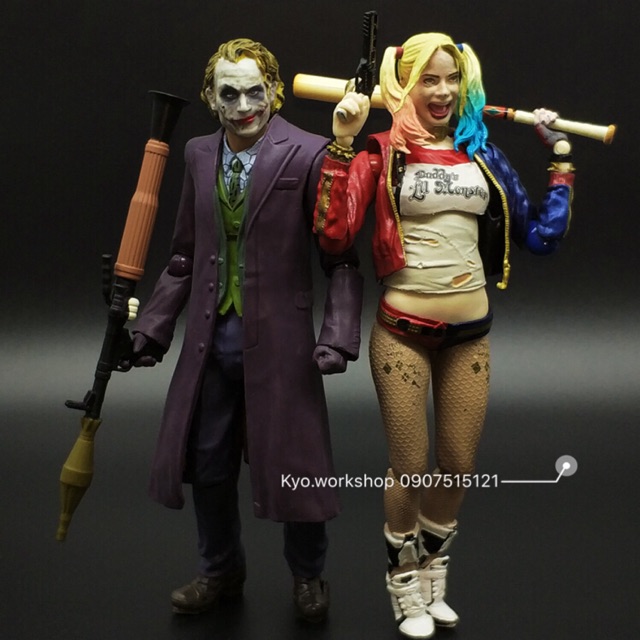 Mô hình Action figure Joker và Quinn