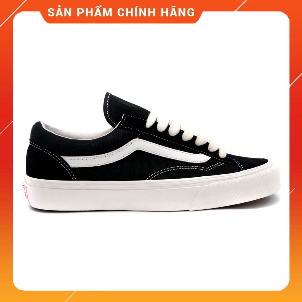 Giày Sneaker [REAL] Vans-Vault-Style-36-Black-White