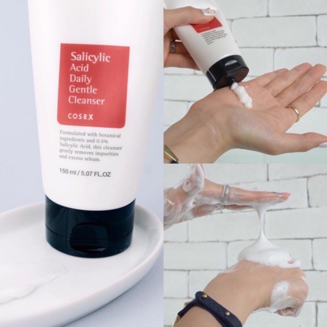 Sữa Rửa Mặt Cosrx Salicylic Acid Daily Gentle Cleanser