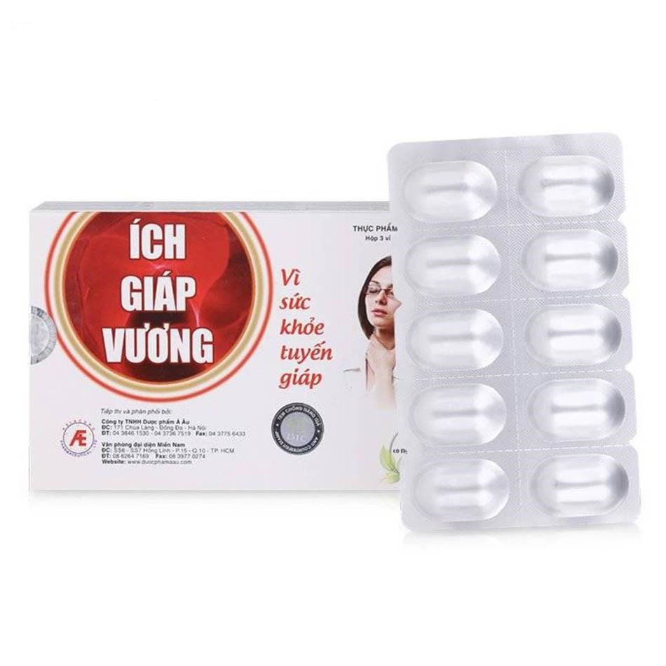 Ích giáp vương - Tăng cường và duy trì sức khỏe của tuyến giáp, điều hòa chức năng tuyến giáp