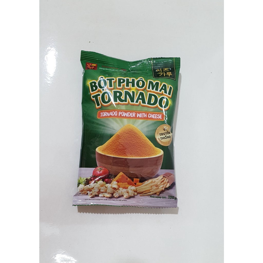 BỘT PHÔ MAI VỊ TRUYỀN THỐNG TORNADO 100GR