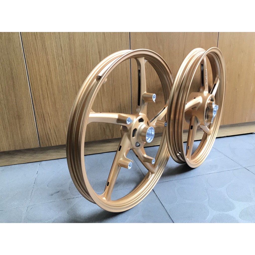 MÂM - VÀNH ĐÚC KIỂU 5 CÂY GẮN CHO  RAIDER, SATRIA...