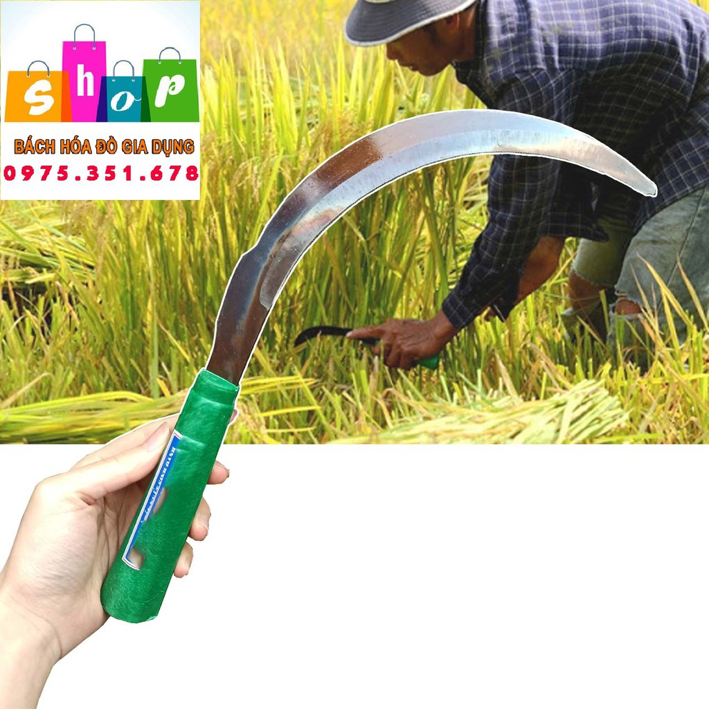 LIỀM 7 THÉP-HÀNG CHÍNH HÃNG-SỈ GIÁ TỐT-Giadung24h