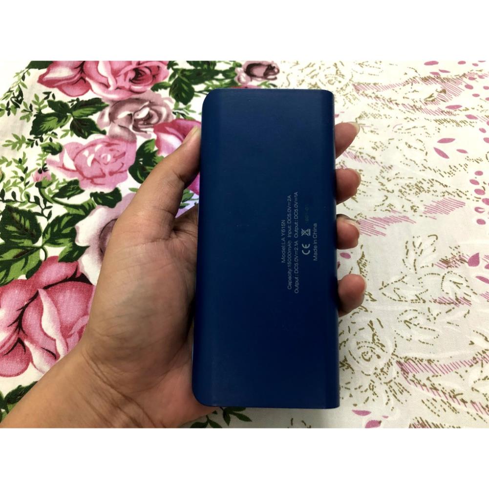 Pin sạc dự phòng Xmobile LA Y615N dung lượng 15000mah màn hình LED.