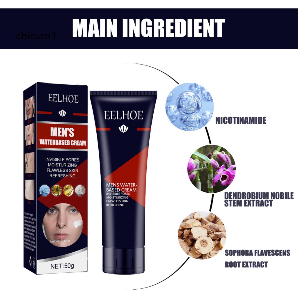 Kem Nền CC Dạng Lỏng Che Khuyết Điểm Làm Đều Tông Màu Da Dành Cho Nam