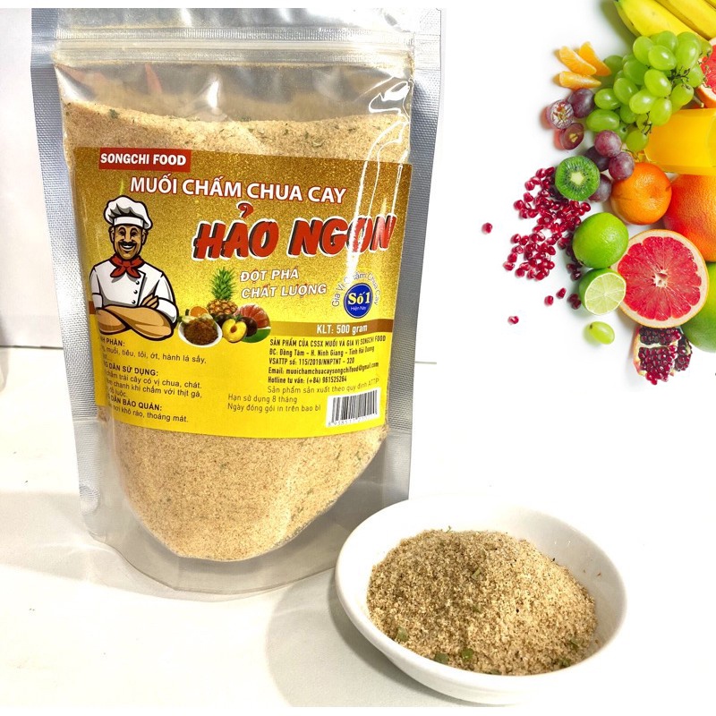 Muối Hảo Ngon gói 0.5kg - Bột Canh Súp Của Mì Tôm Hảo Ngon Đượm Vị Hảo Hảo