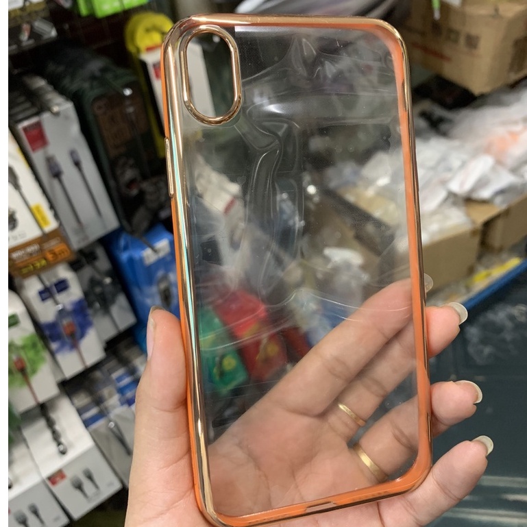 Ốp dẻo KST lưng màu viền xi MÀU cho các dòng 7 / 8 / PLUS / X / XR / XS / MAX / 11 / 12 / MINI / PRO / MAX