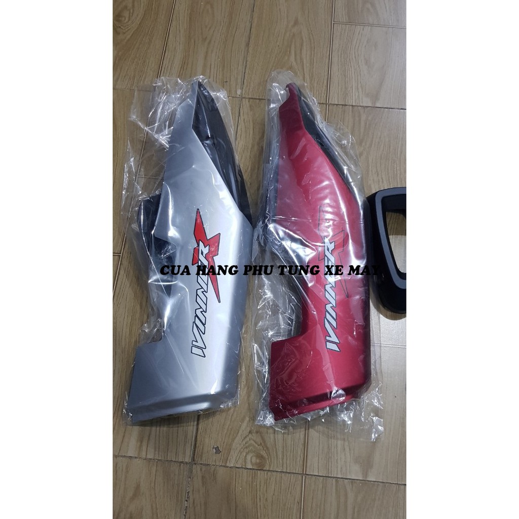 Bộ che pô WINNER X V2 V3 sơn màu cao cấp ( che pô + đít pô )