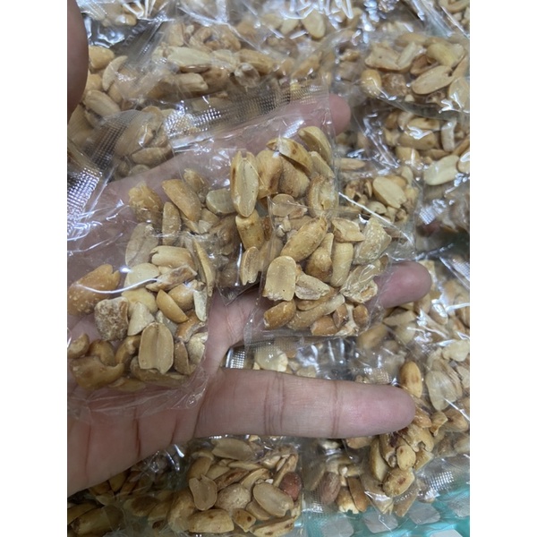 topping đậu phộng đóng goia sẵn từng gói 200gram - 24k