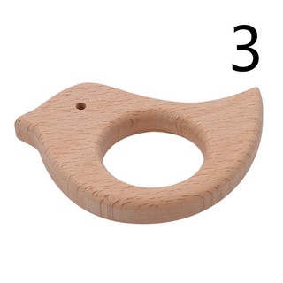 Vòng gặm nướu bằng gỗ cho bé