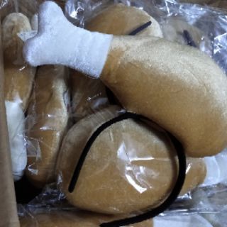 Cài tóc đùi gà bằng bông