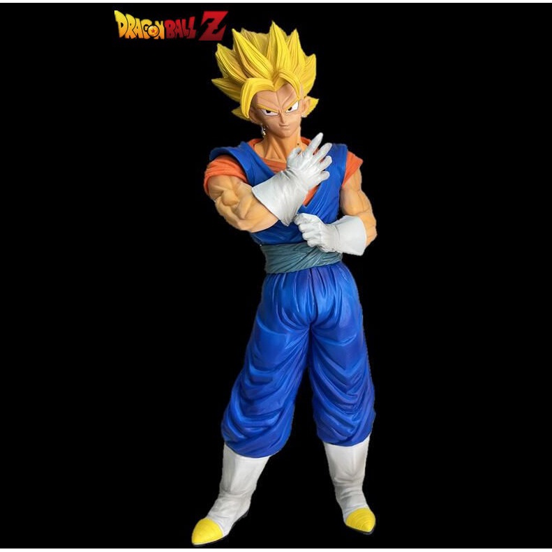 [ NHỰA ĐẶC 33CM ] Mô hình tượng đồ chơi Vegito black ssj2 blue 7 viên ngọc rồng Vegetto super saiyan figure dragon ball