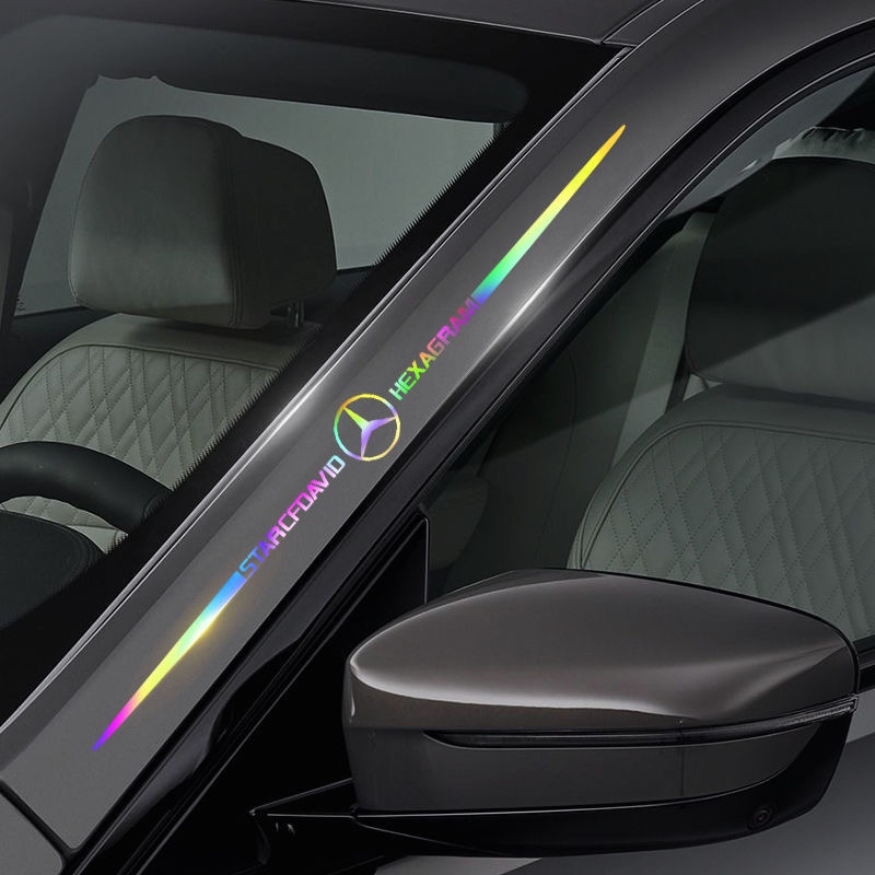 Hình Dán Trang Trí Xe Hơi Phản Quang Chống Thấm Nước Họa Tiết Chữ Độc Đáo