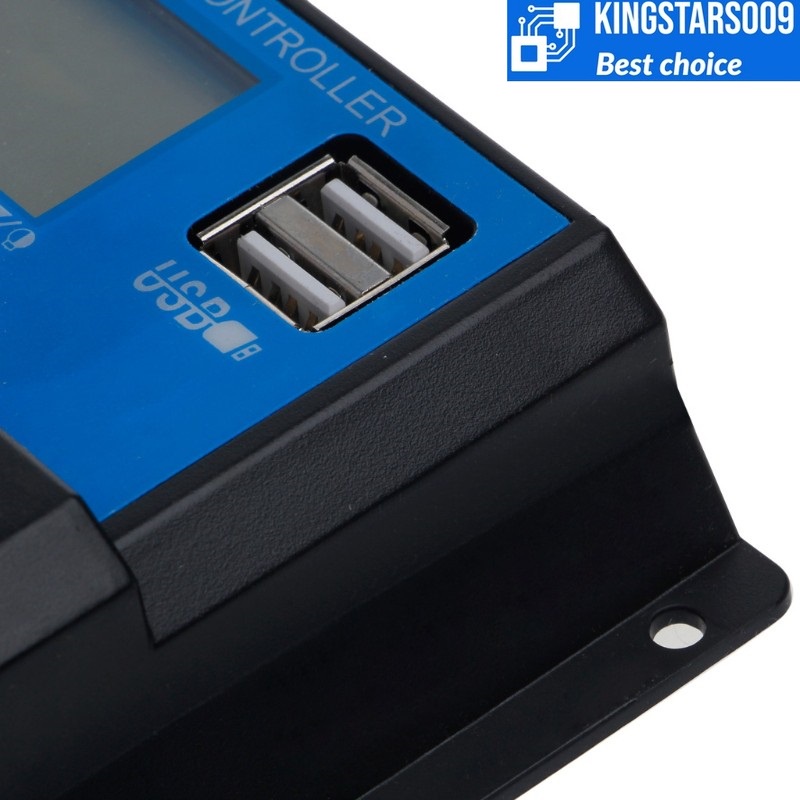 Bộ điều khiển sạc năng lượng mặt trời 12V 24V 30A