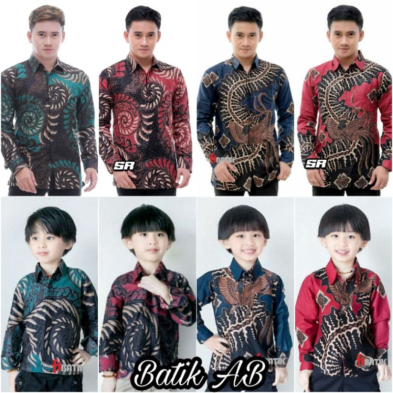 Áo Sơ Mi BATIK Tay Dài Cho Cặp Đôi