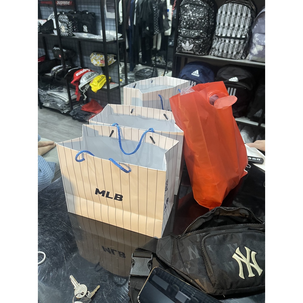 [ CÓ SẴN SL ] Túi Giấy MLB Đựng Quà 25x20x12 | ẢNH THẬT TẠI SHOP