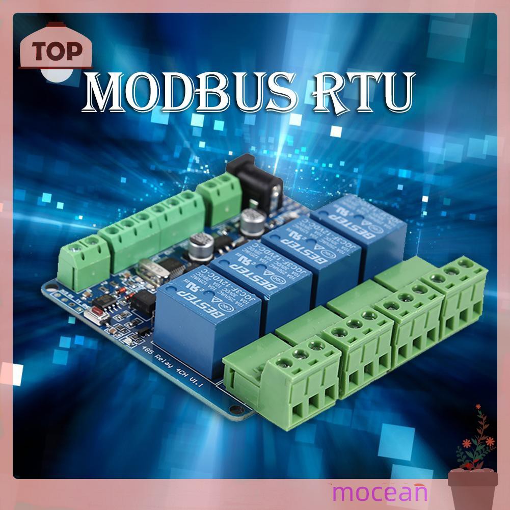 Mô-Đun Rơ Le 4 Kênh 485 Cho Modbus Rtu