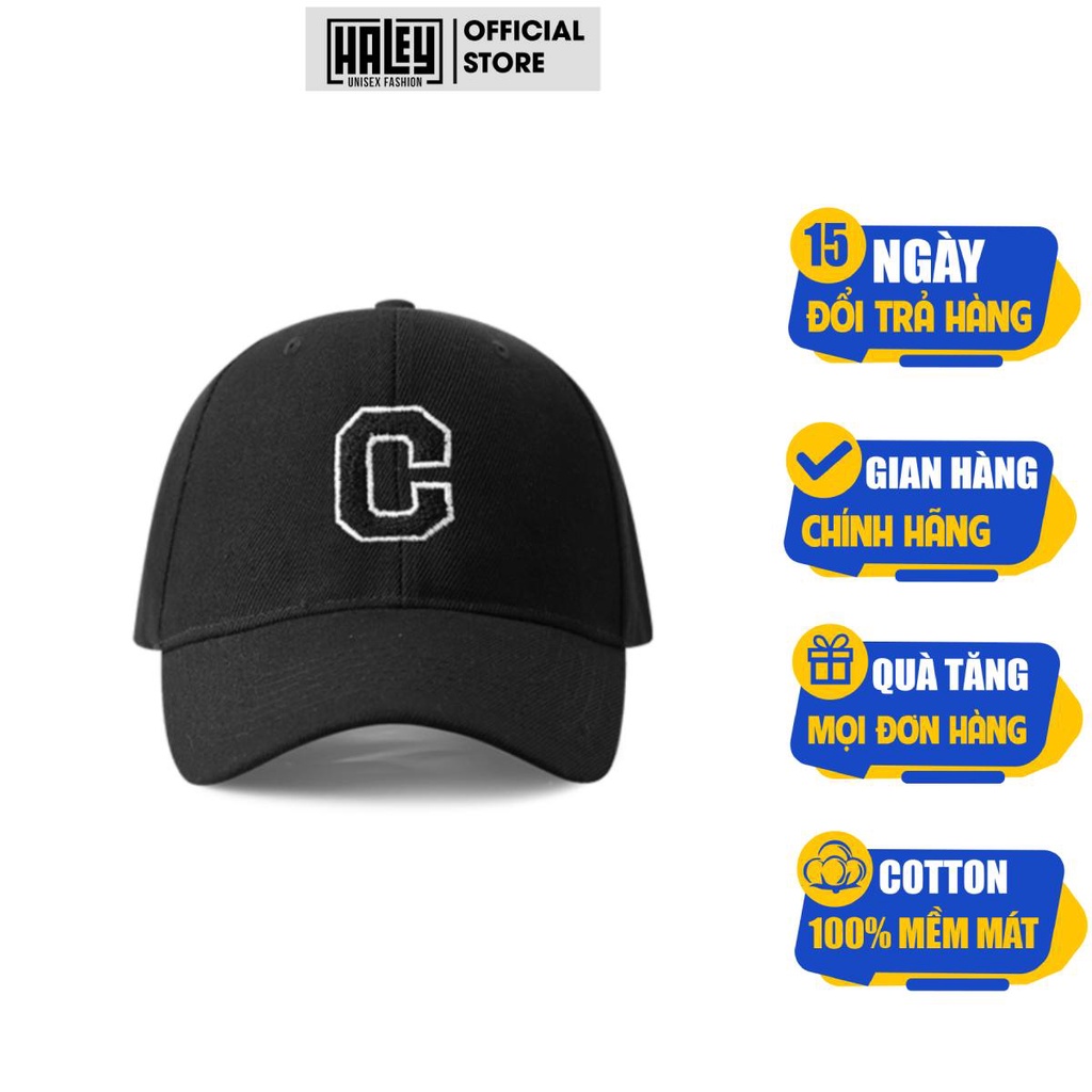 Mũ lưỡi trai Unisex chất liệu vải Kaki nón lưỡi trai phong cách Basic trẻ trung HALEY California - Classic - Nature Mood