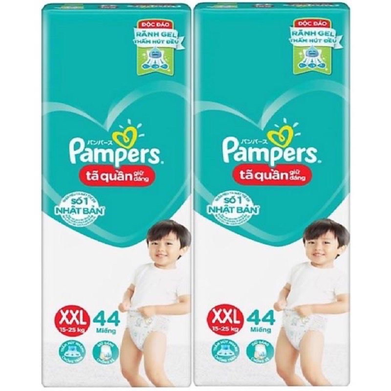 Tã quần Pamper giữ dáng mới gói siêu đại đủ size  có hoá đơn