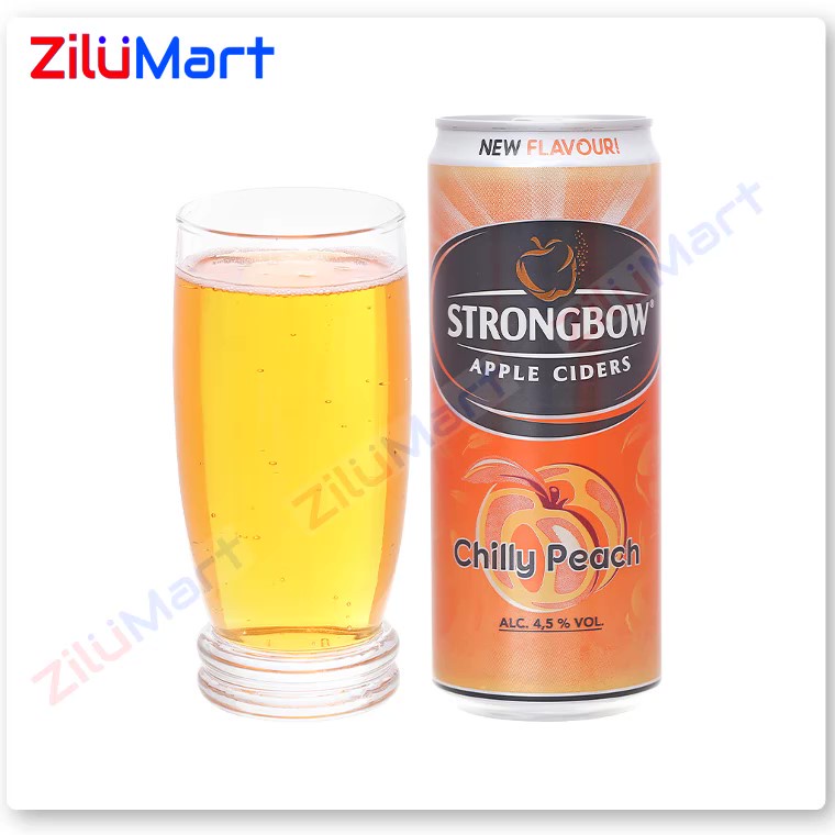 [HỎA TỐC HCM] Lốc 6 lon Strongbow nhiều vị loại 330ml